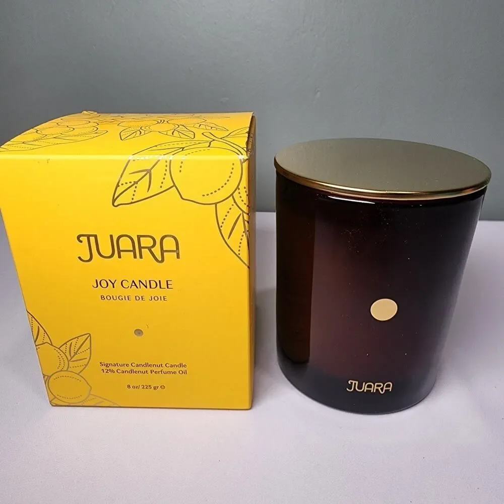 New In Box Juara Joy Candle 8 oz